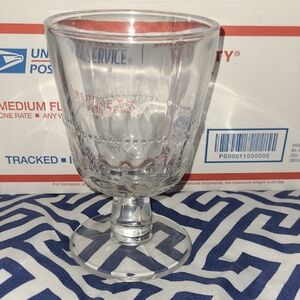 Hearth And Hand Clear Glass Goblet Set